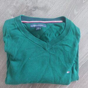 Tommy Hilfiger Sweater, Green, Size L